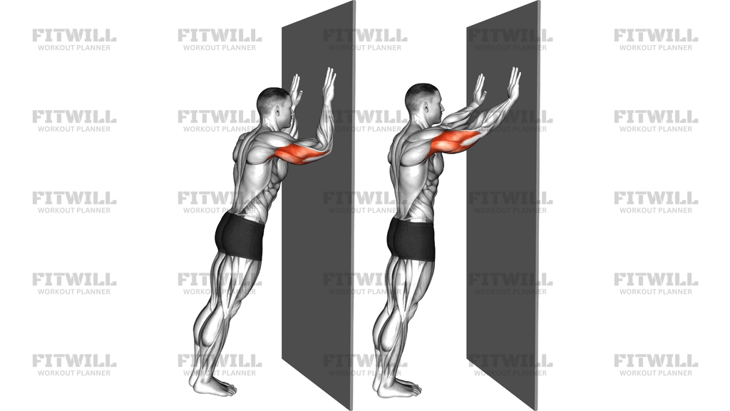 Wall Triceps Dip