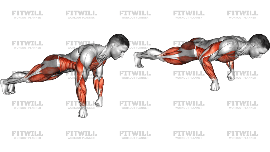Fist Spiderman Push Up