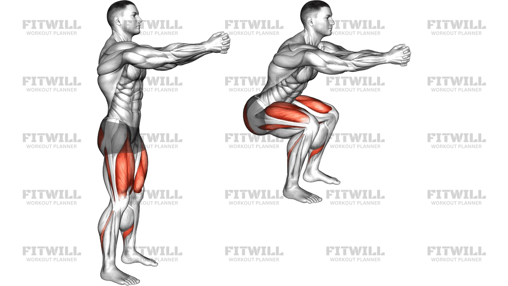 Bodyweight Squat Hold