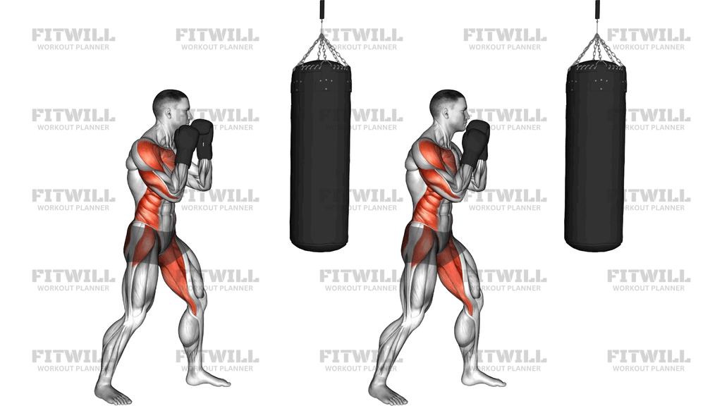 Boxing Cross (With Bag And Gloves)