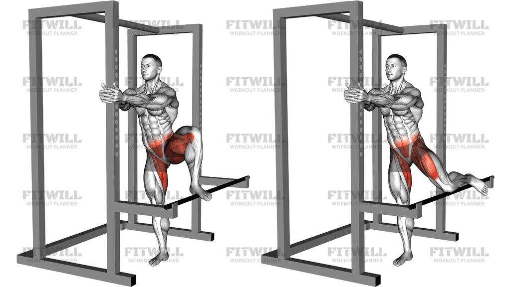 Standing Hip Rotation Over The Bar