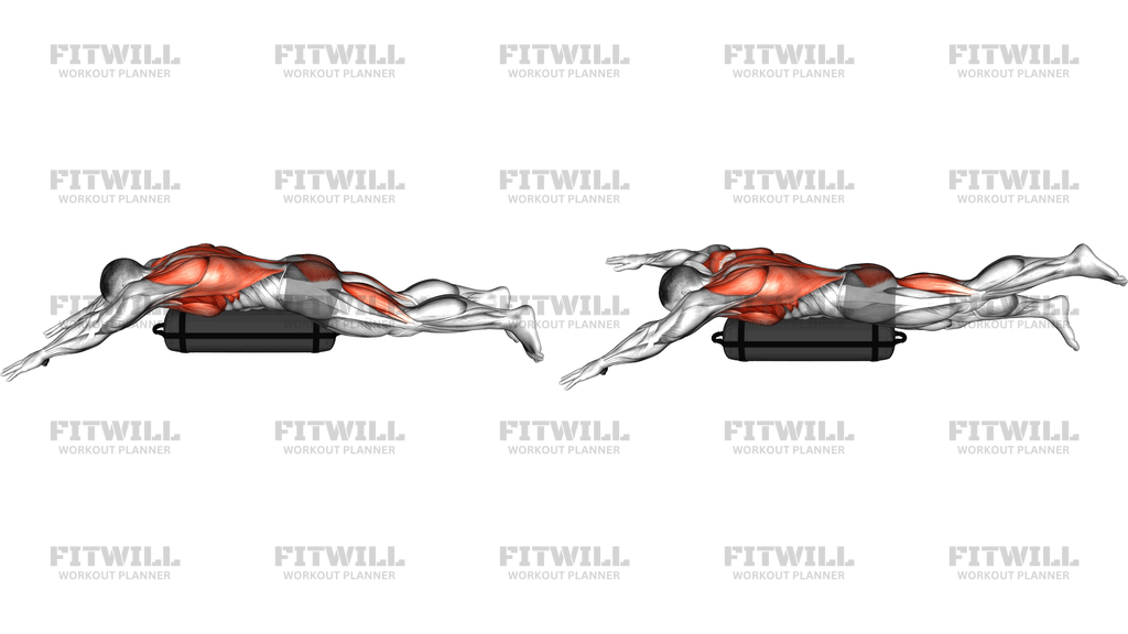 Swimmer Kick Over Sandbag
