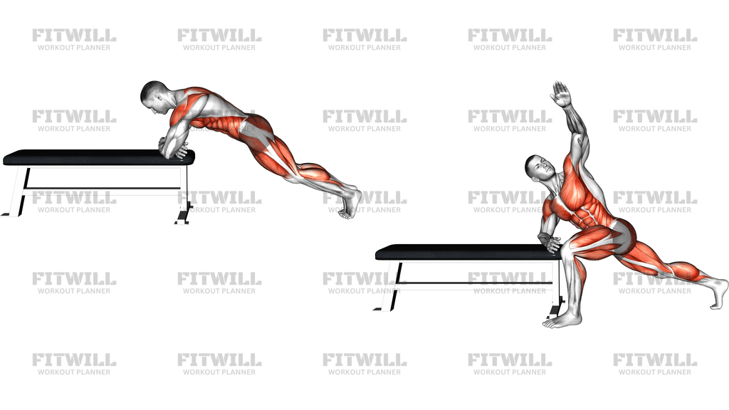 Elevated Lunge T Spine Rotation
