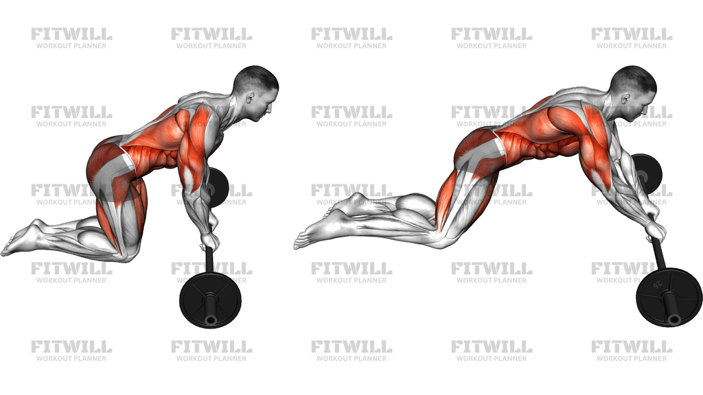 Barbell Spiderman Rollout
