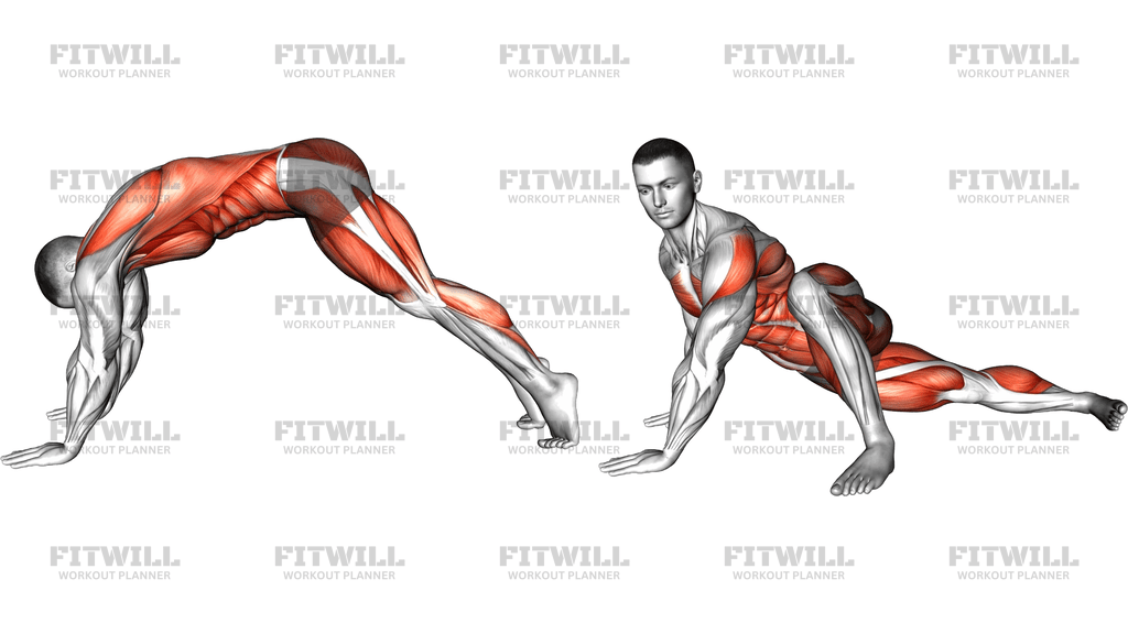 High To Side Hip Stretch
