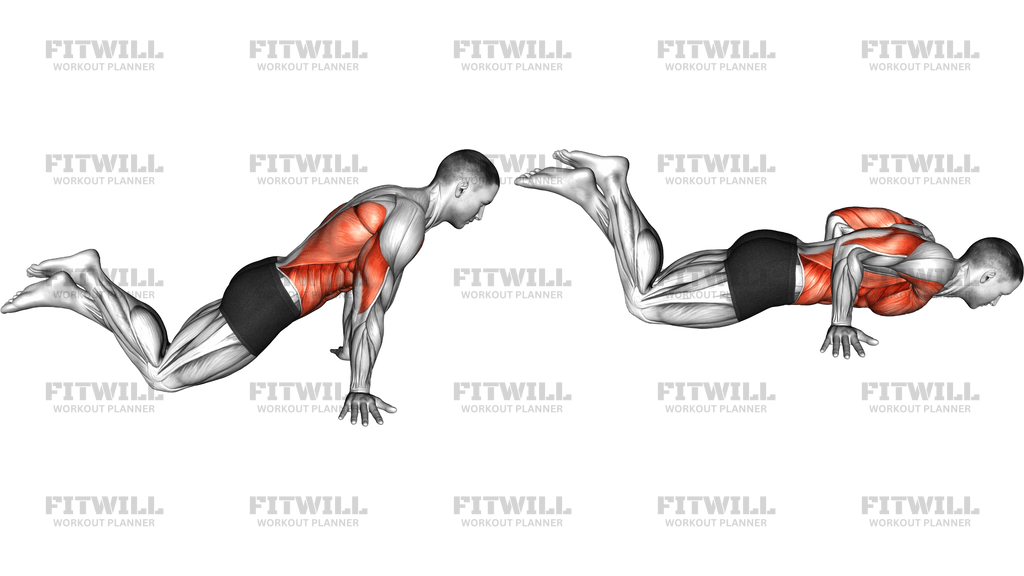Kneeling Pseudo Planche Push Up