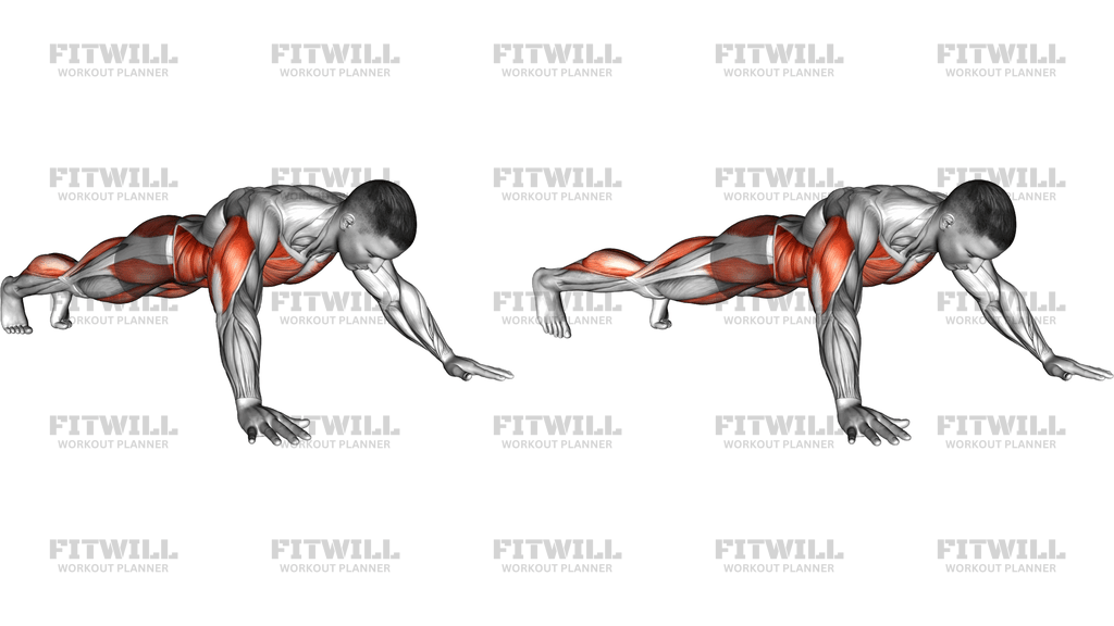 Star Plank Toe Tap