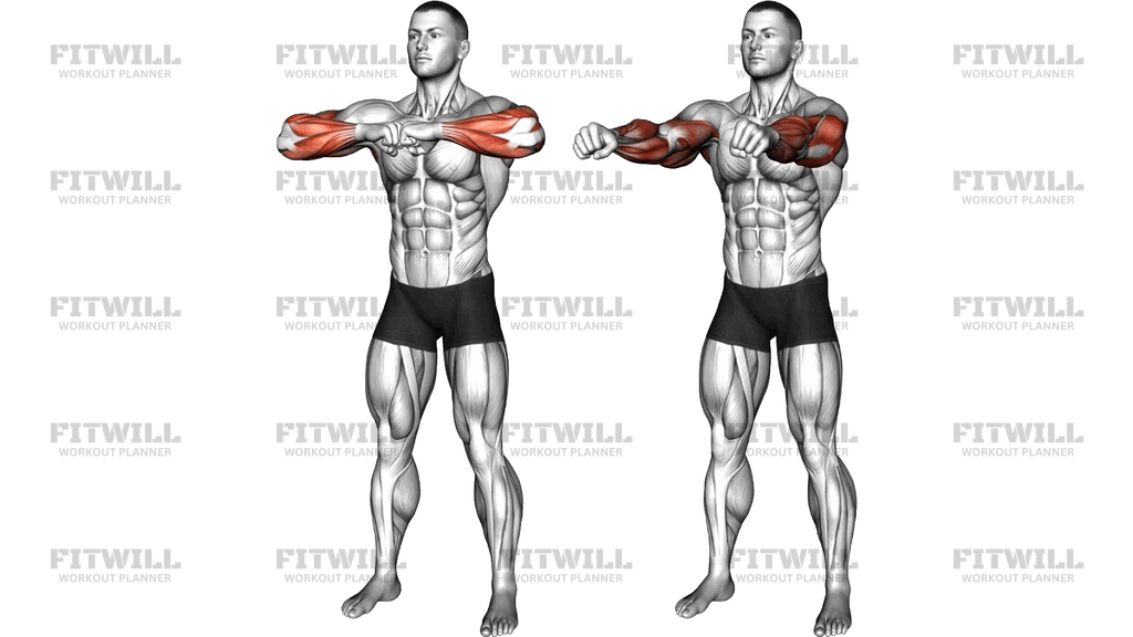 Standing Arms And Wrist Circle