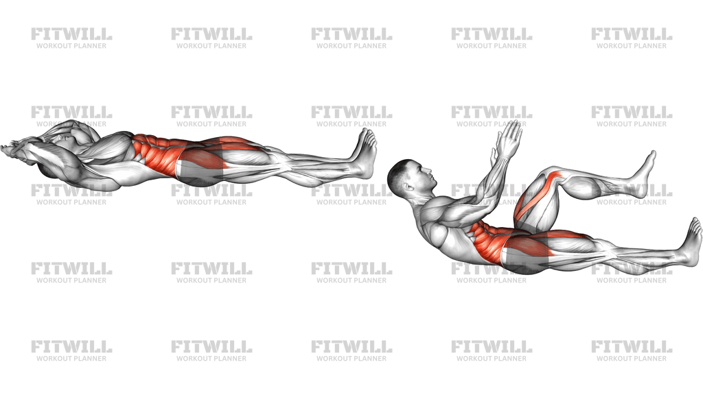 Alternating Under Knee Clap