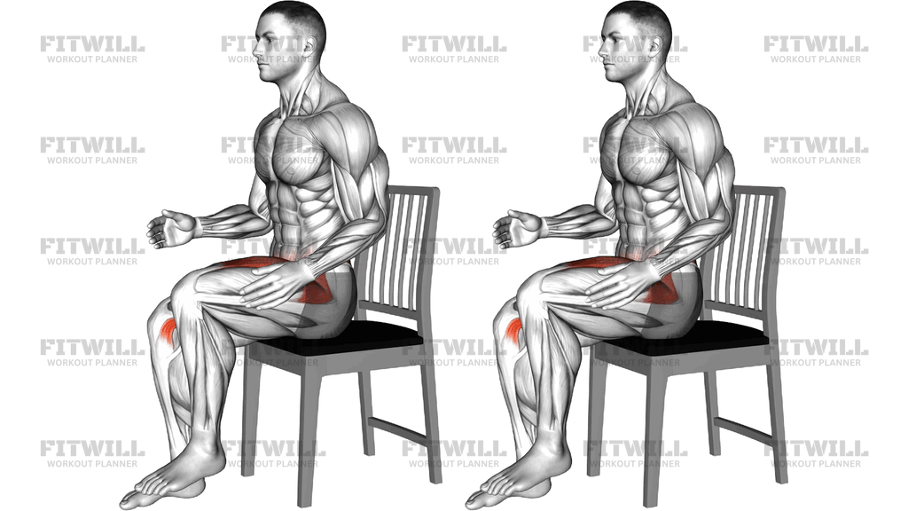 Seated Quick Step On A Chair