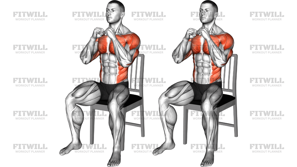Seated Double Jab On Chair