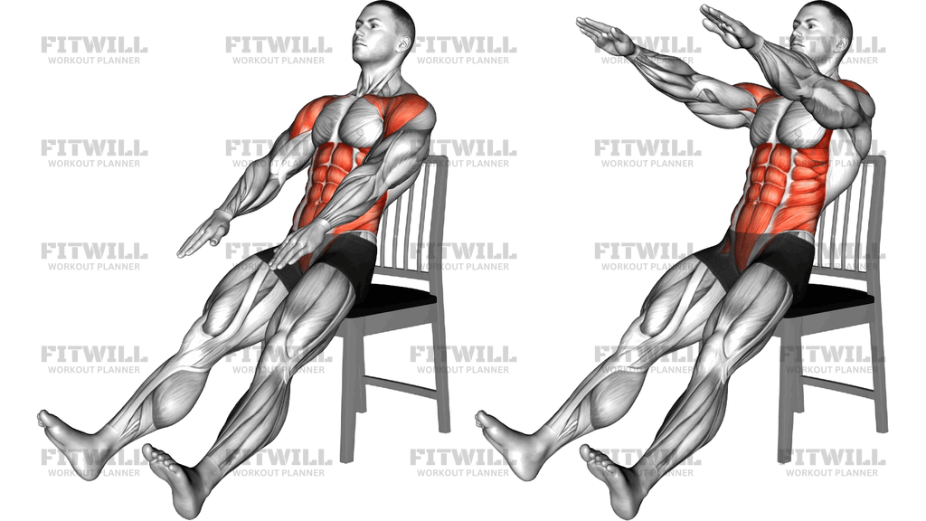 Seated Leaning Back Hundreds On Chair