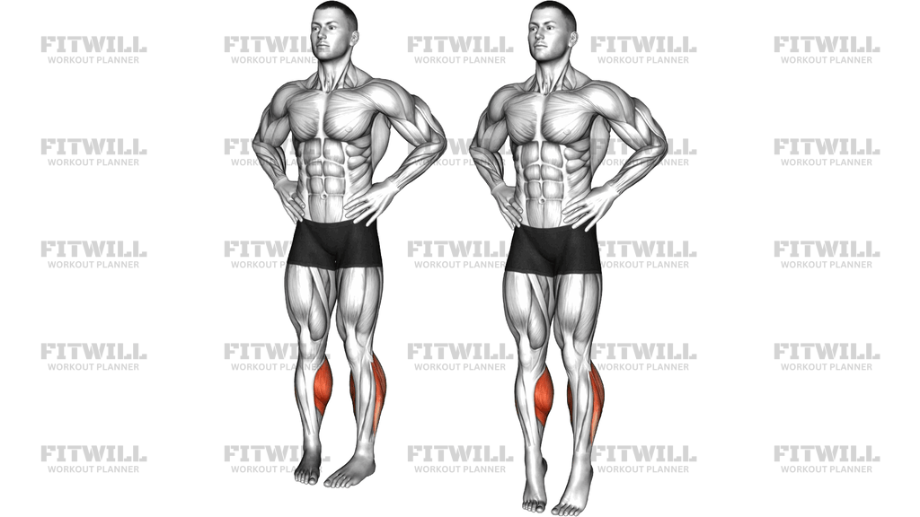 Outward Calf Raise