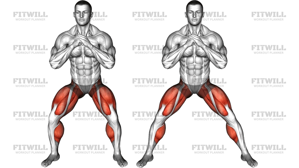 Shuffle Step With Squat And Jump