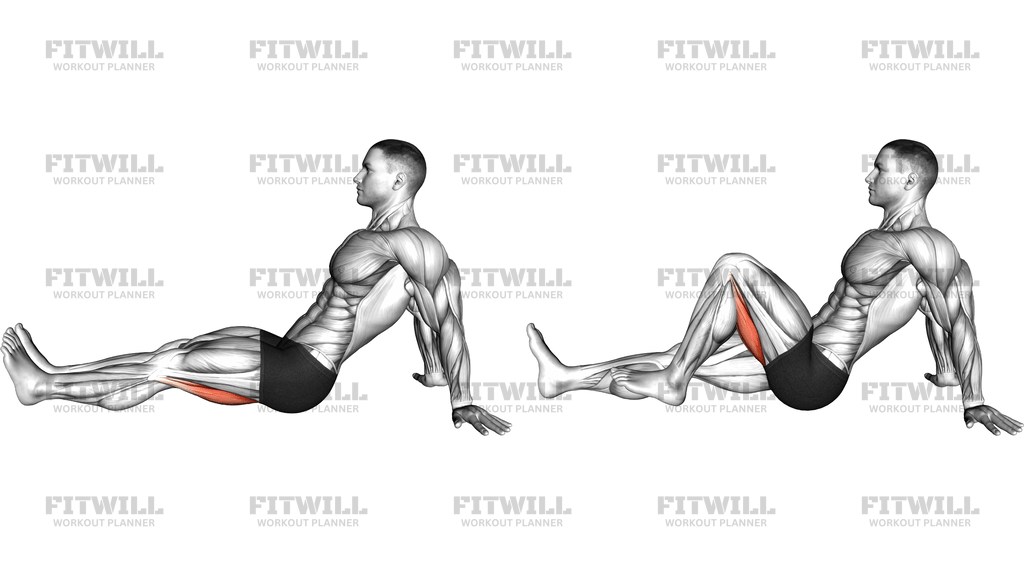 Seated Single Leg Knee Flexion