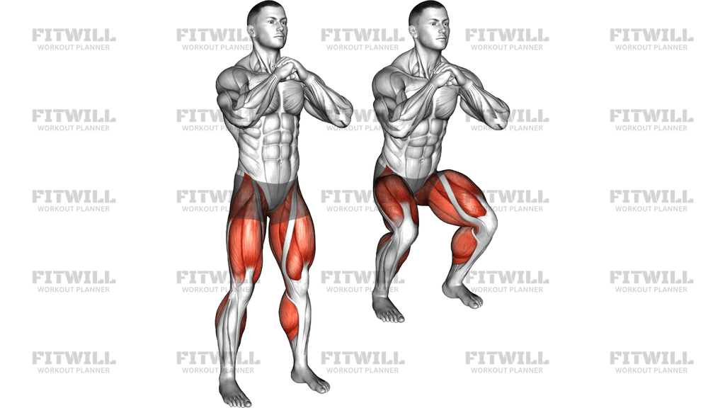 Squat To Kickback