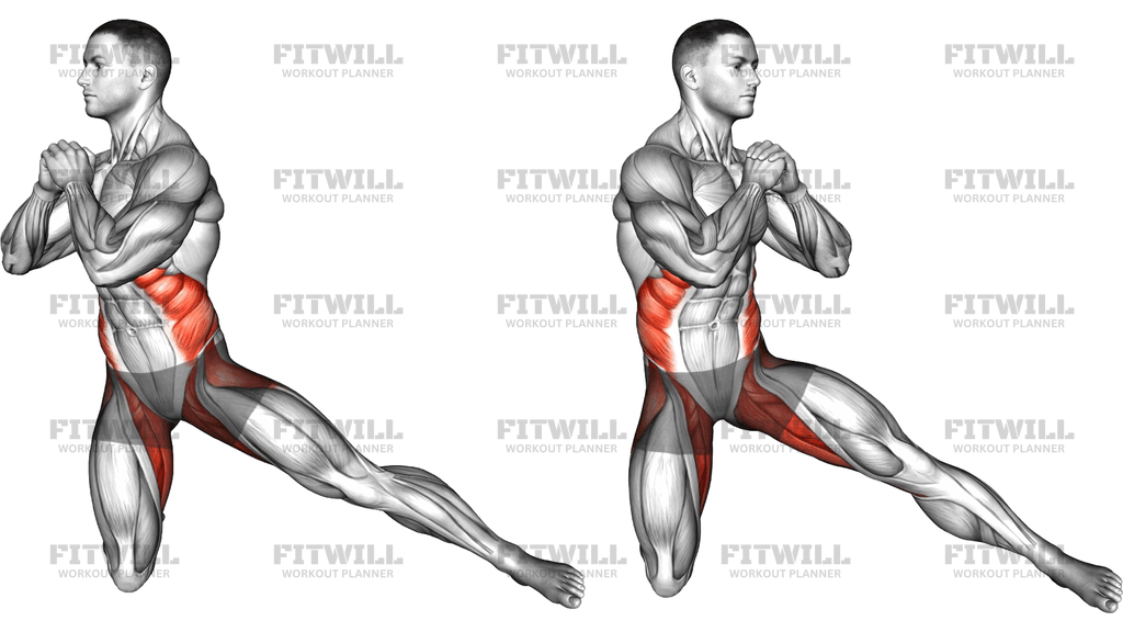 Half Kneeling Torso Twist