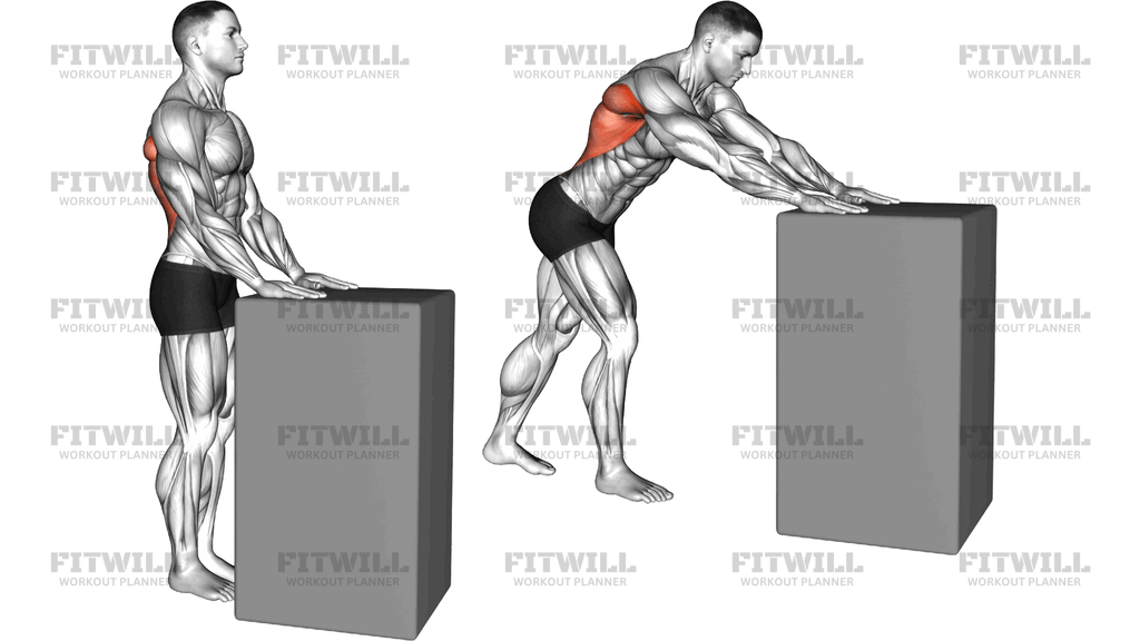 Walkout Lat Stretch