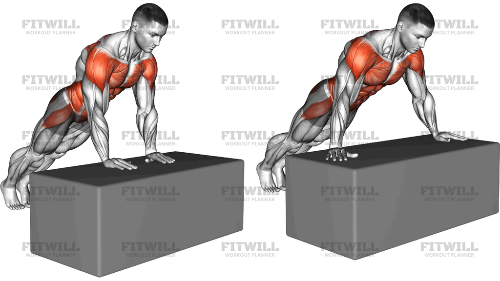 Incline Jack Plank