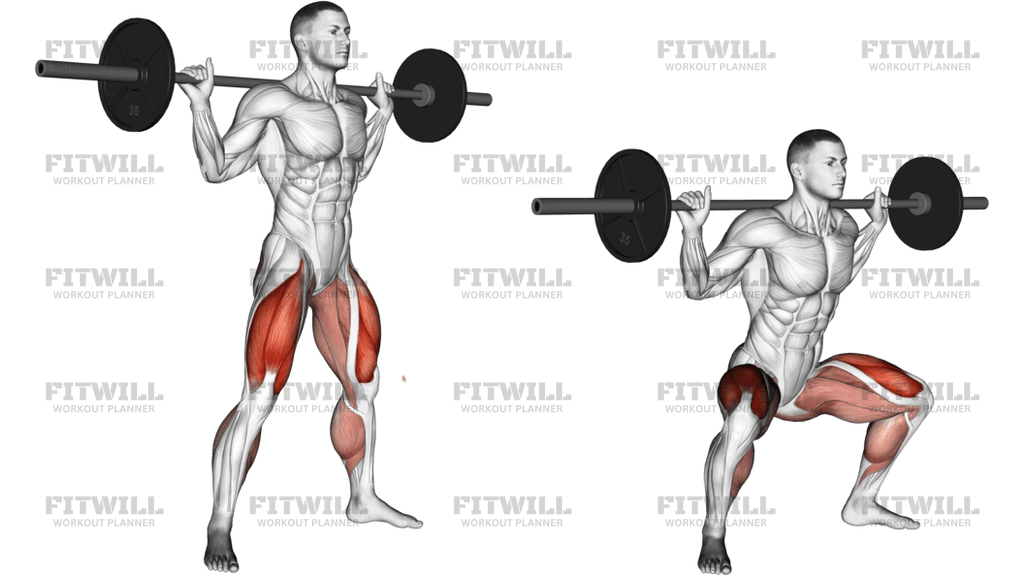 Barbell Sumo Squat