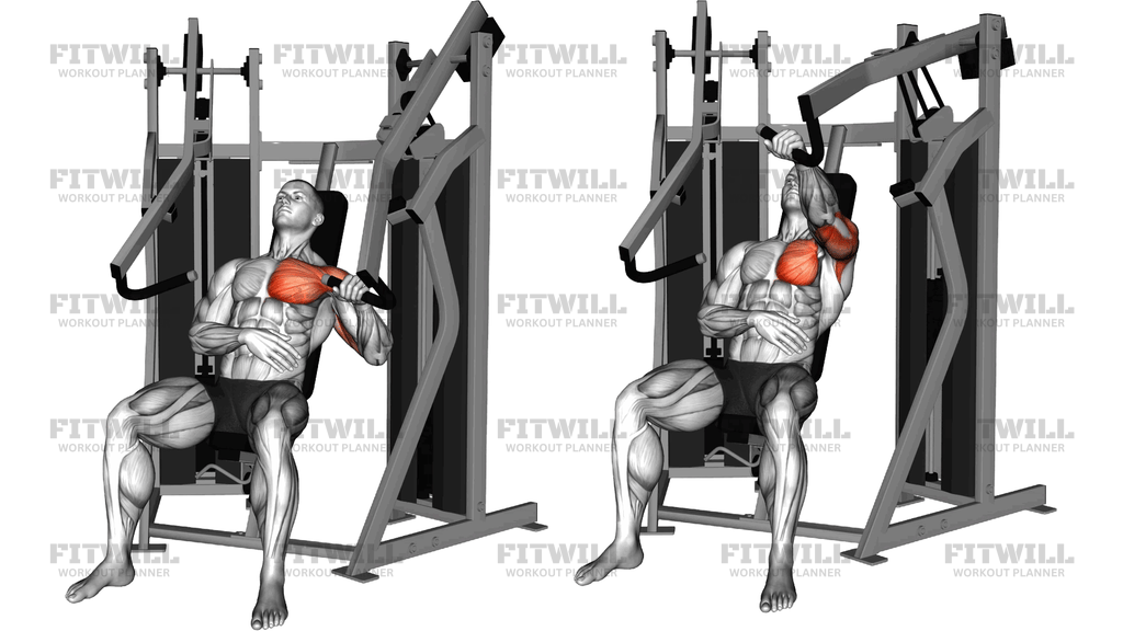 Lever Stack Seated Single Arm Chest Press