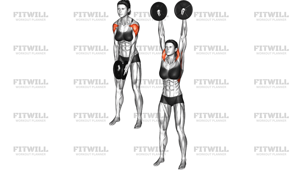 Weighted Plate Lu Raise