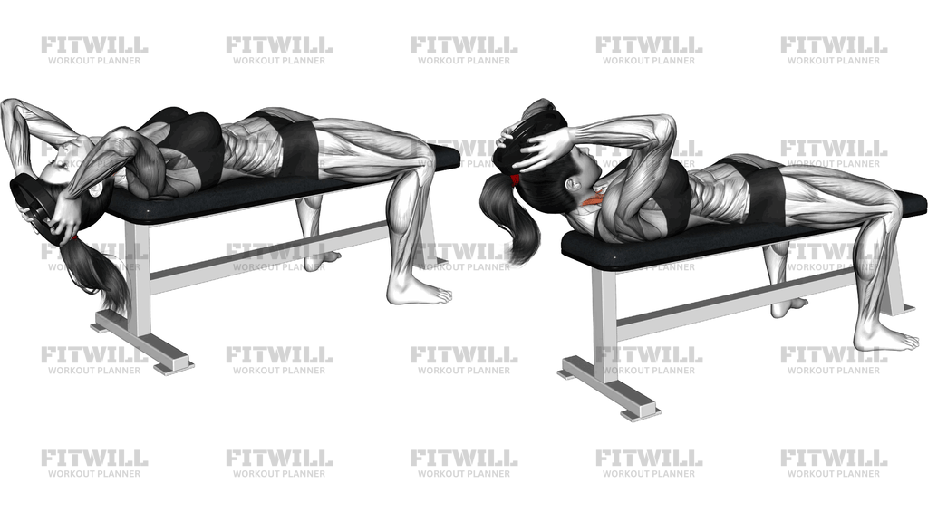 Weighted Lying Neck Flexion