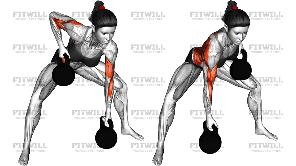 Kettlebell Gorilla Row