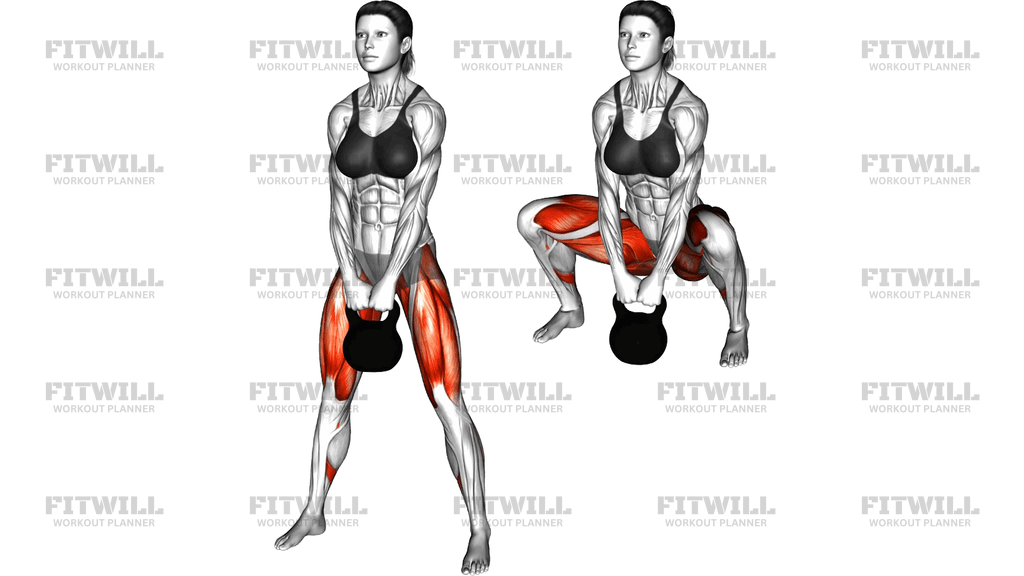Kettlebell Sumo Squat (Version 2)