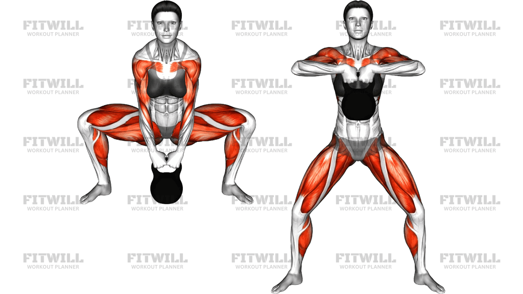 Kettlebell Sumo High Pull