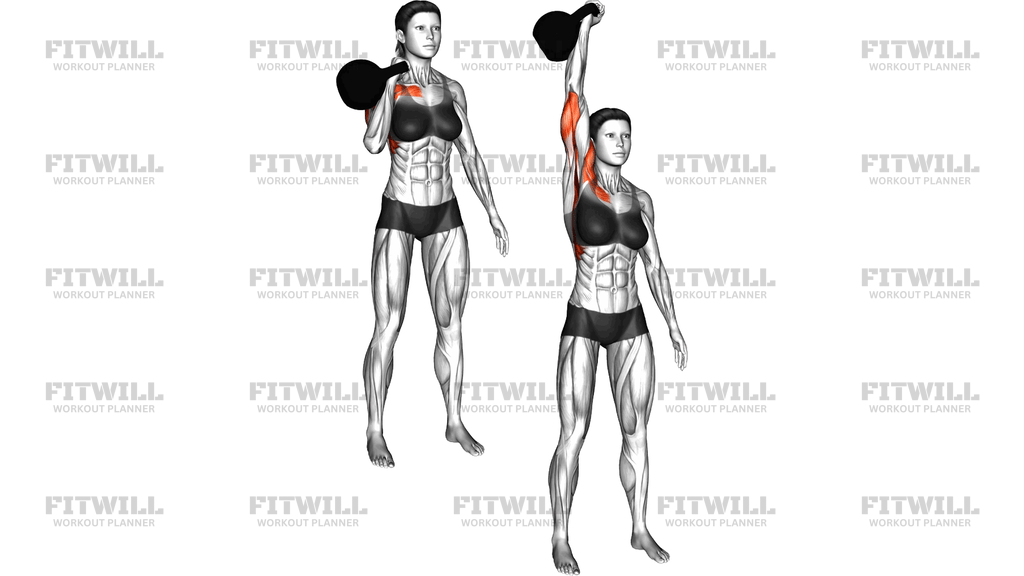 Kettlebell Strict Press