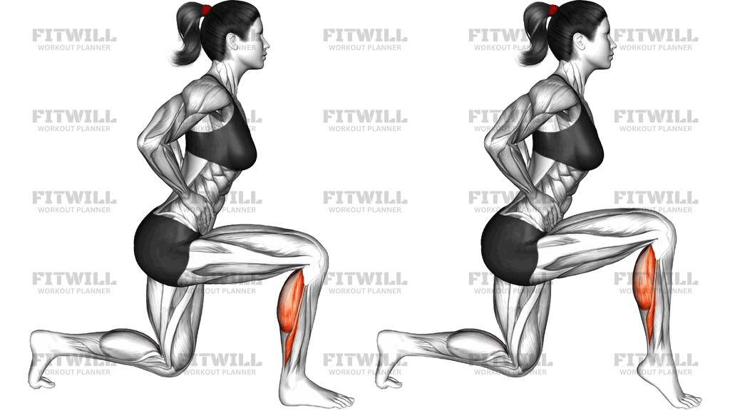 Split Stance Single Leg Calf Raise