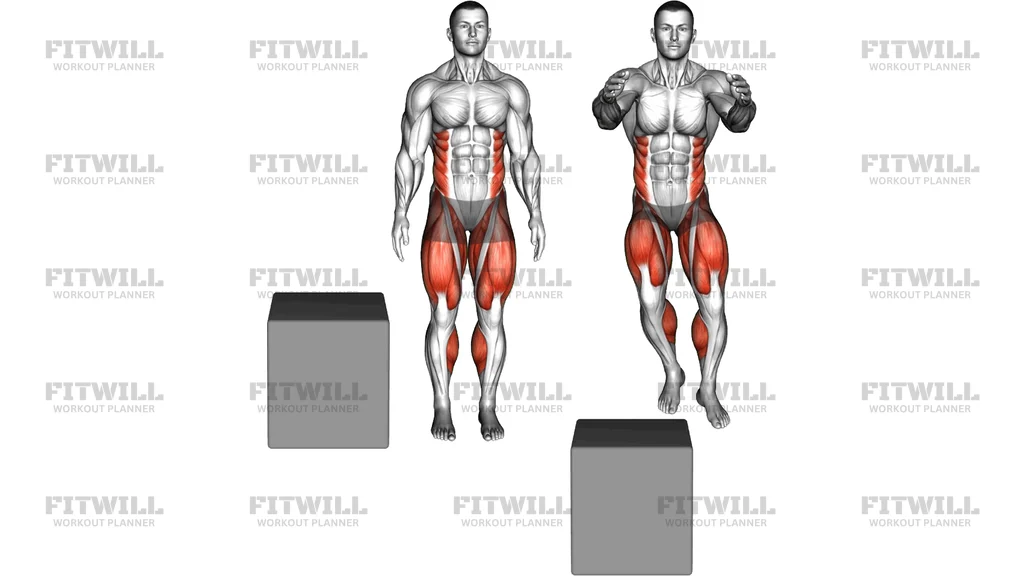 Lateral Box Jump
