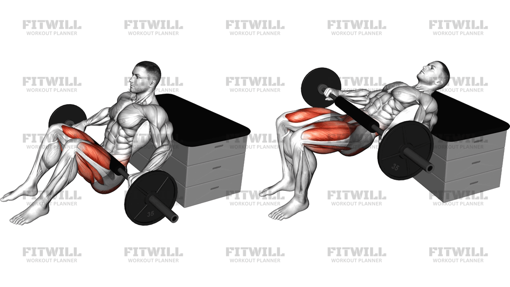 Barbell Kas Glute Bridge