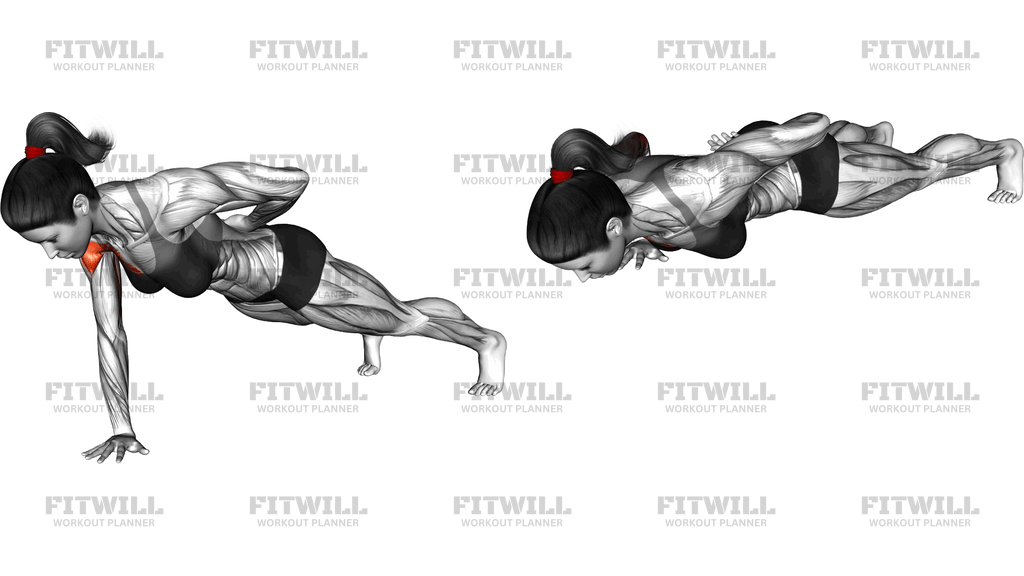 Single Arm Push Up