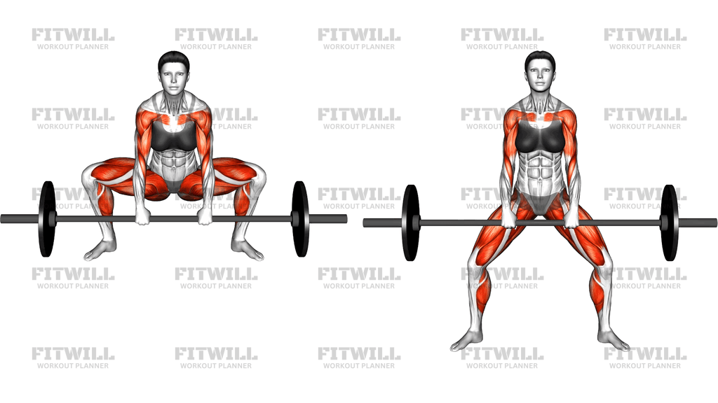 Sumo Deadlift High Pull
