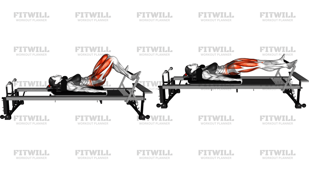 Pilates Machine Lying Pelvic Lift