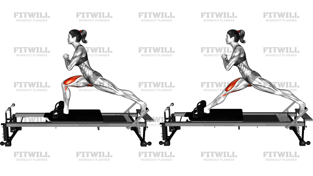 Pilates Machine Russian Split