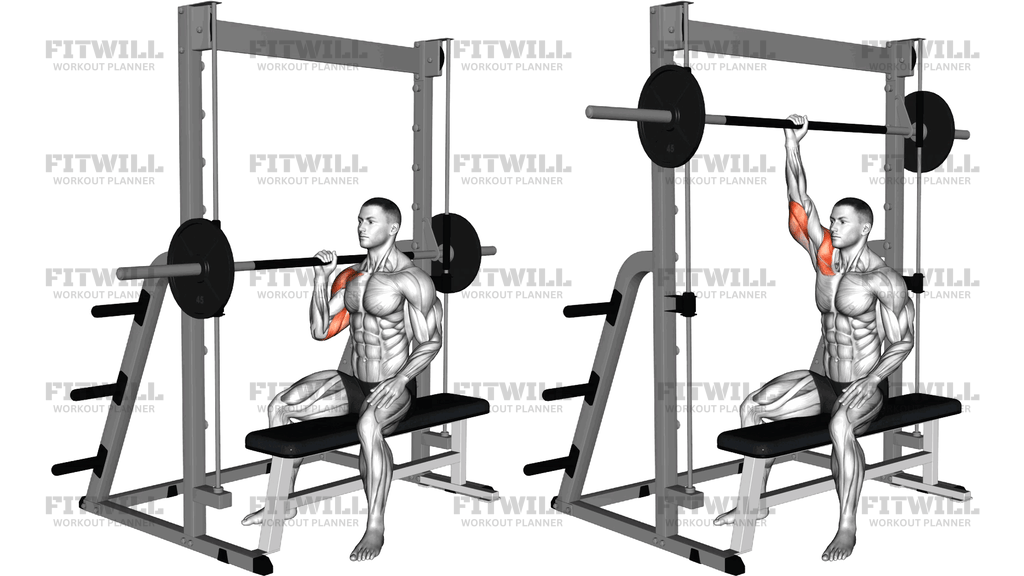 Smith Seated Single Arm Neutral Grip Shoulders Pr