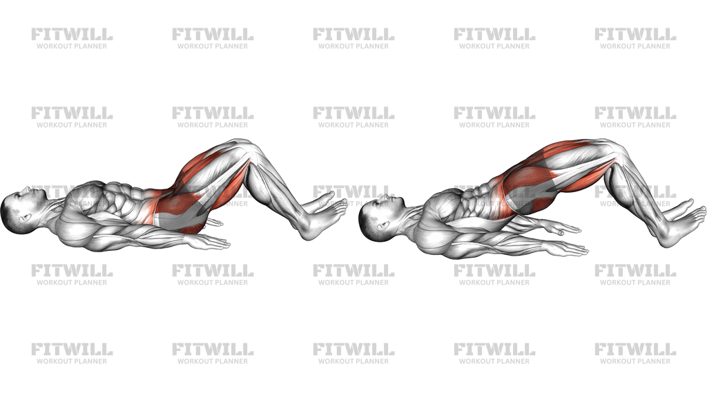 Hamstring Bridge Leg Kick (Version 2)