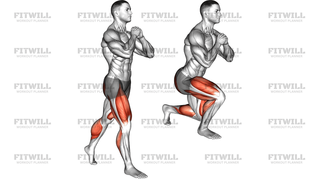 Bodyweight Split Squat Hold