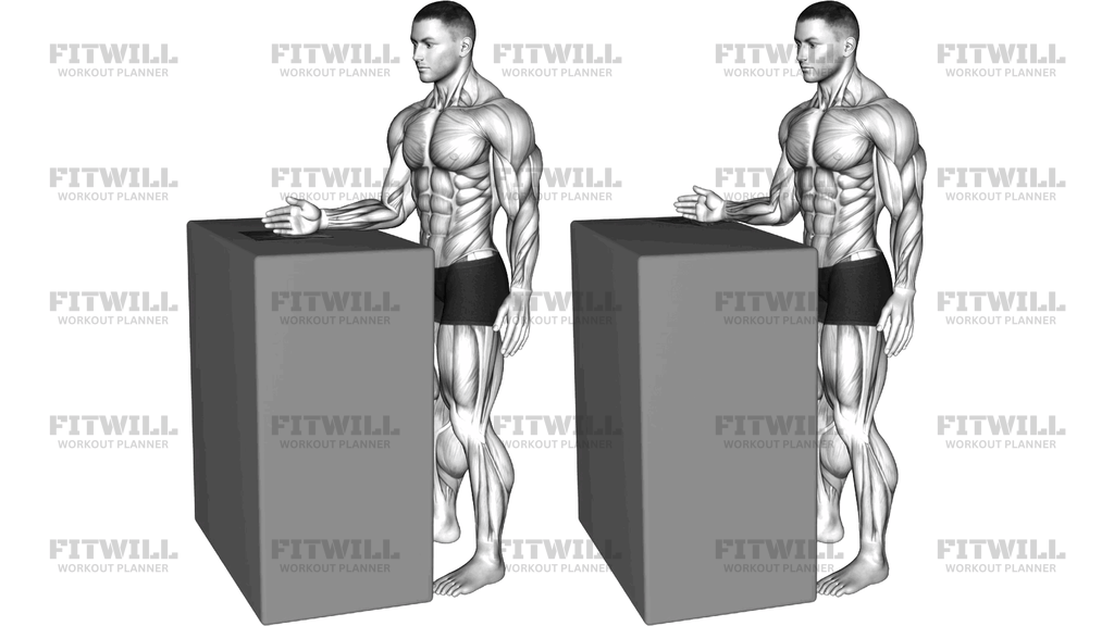 Standing External Rotation Slide With Towel