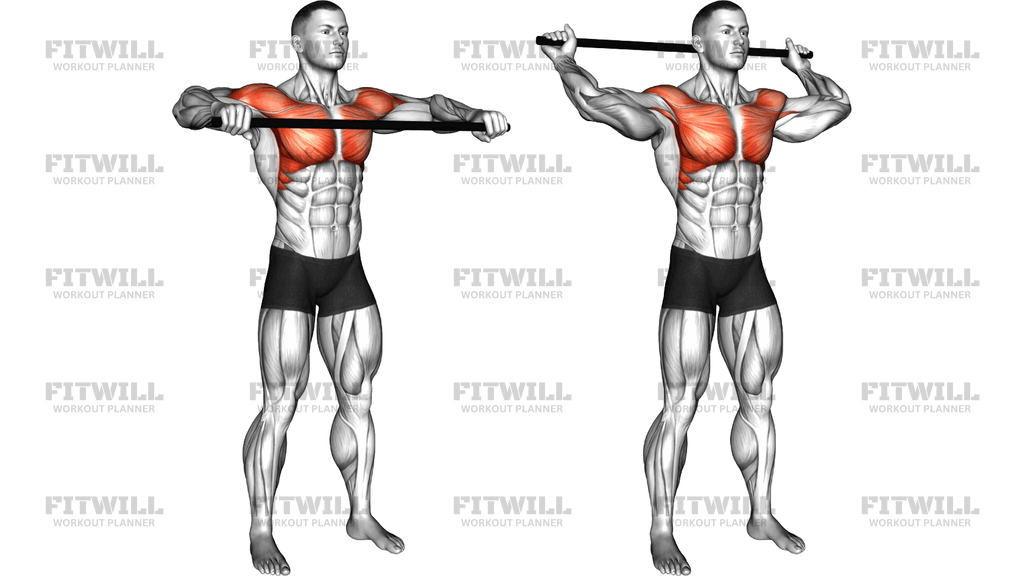 Stick Shoulder Rotation Over Head