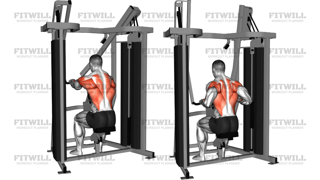 Lever Stack Seated Low Row