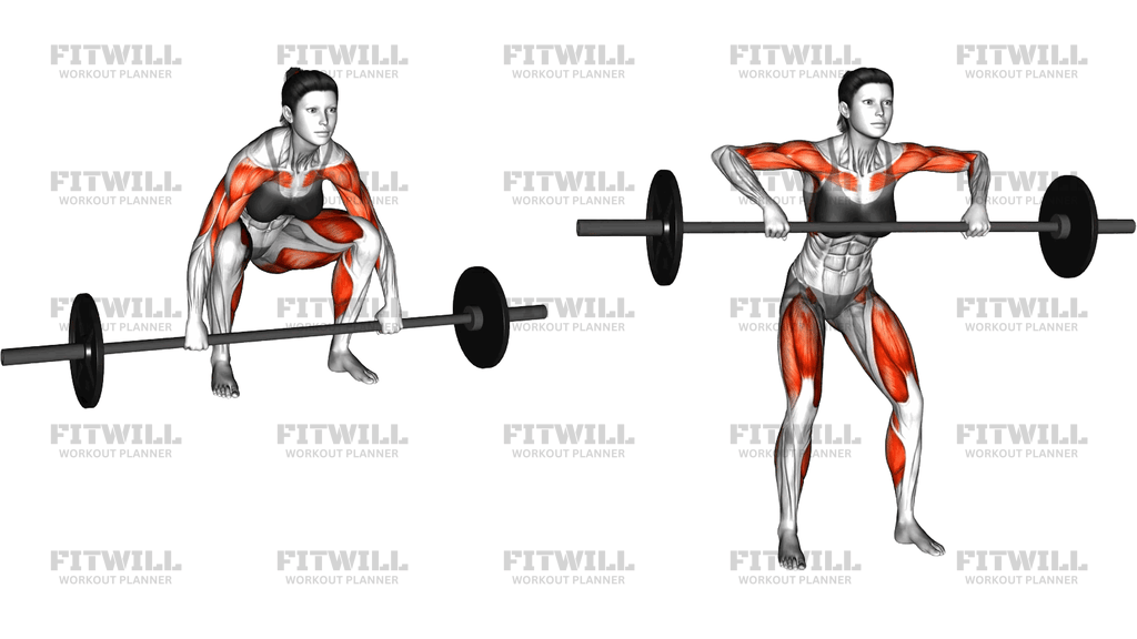 Barbell Power Snatch