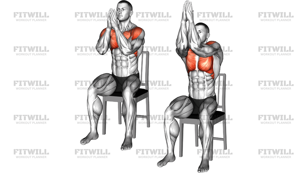 Seated Elbow Clap On A Chair
