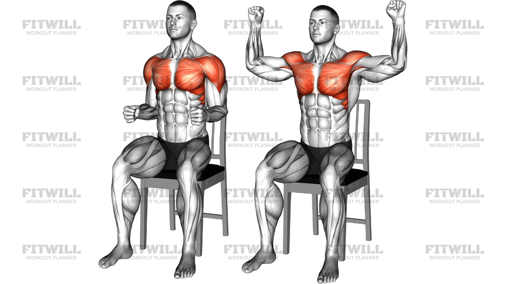 Seated Cuban Press On A Chair