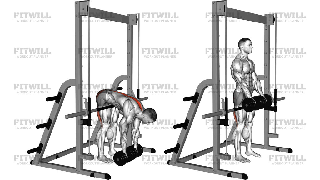 Dumbbell Hip Supported Romanian Deadlift