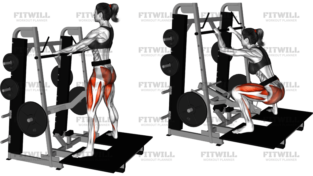 Lever Belt Sumo Squat