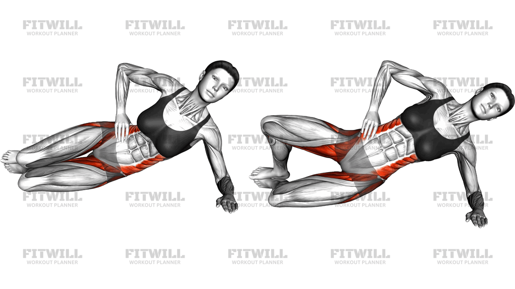 Side Plank Clamshell